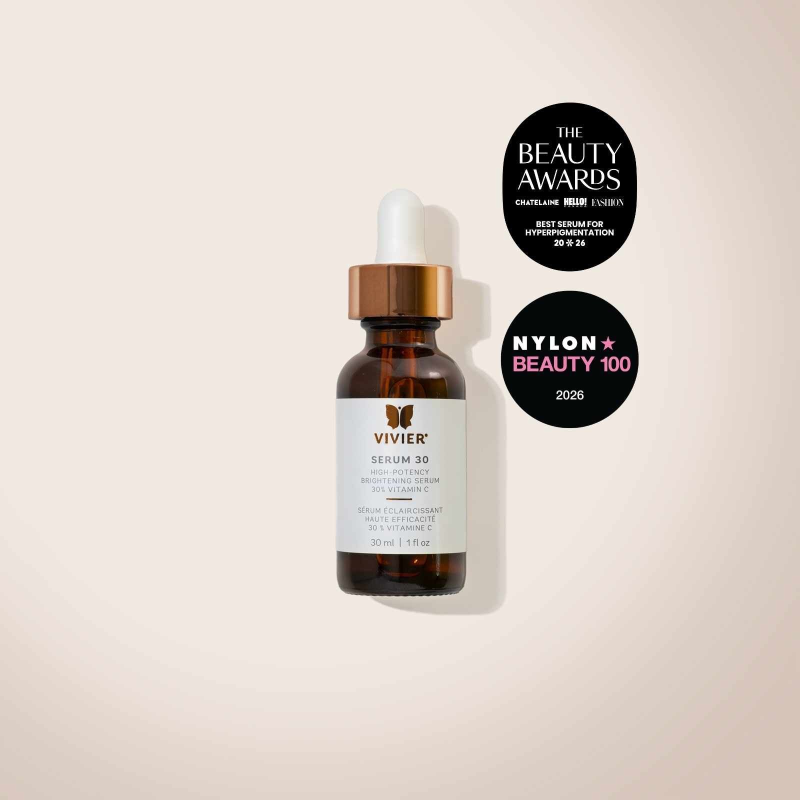 Serum 30 with 30% Vitamin C for Hyperpigmentation | Vivier
