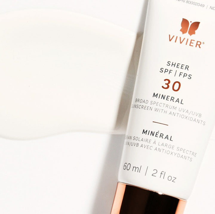 Prevent Premature Aging with Vivier's SPF 30 Mineral Solution