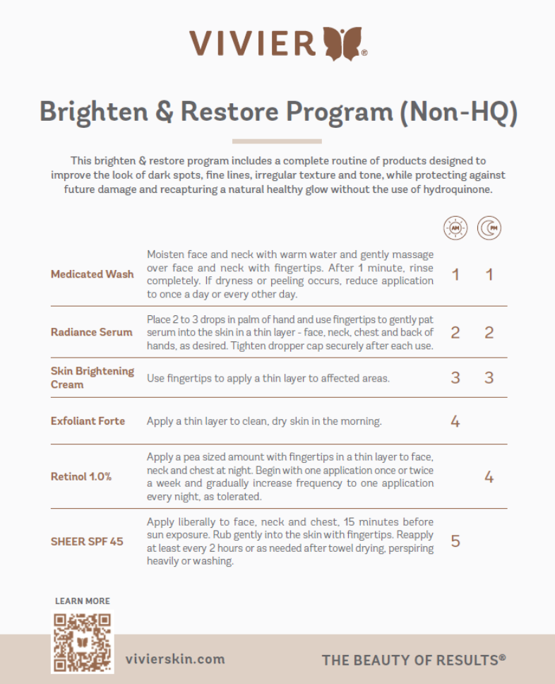 Brighten & Restore Program (Non-HQ)