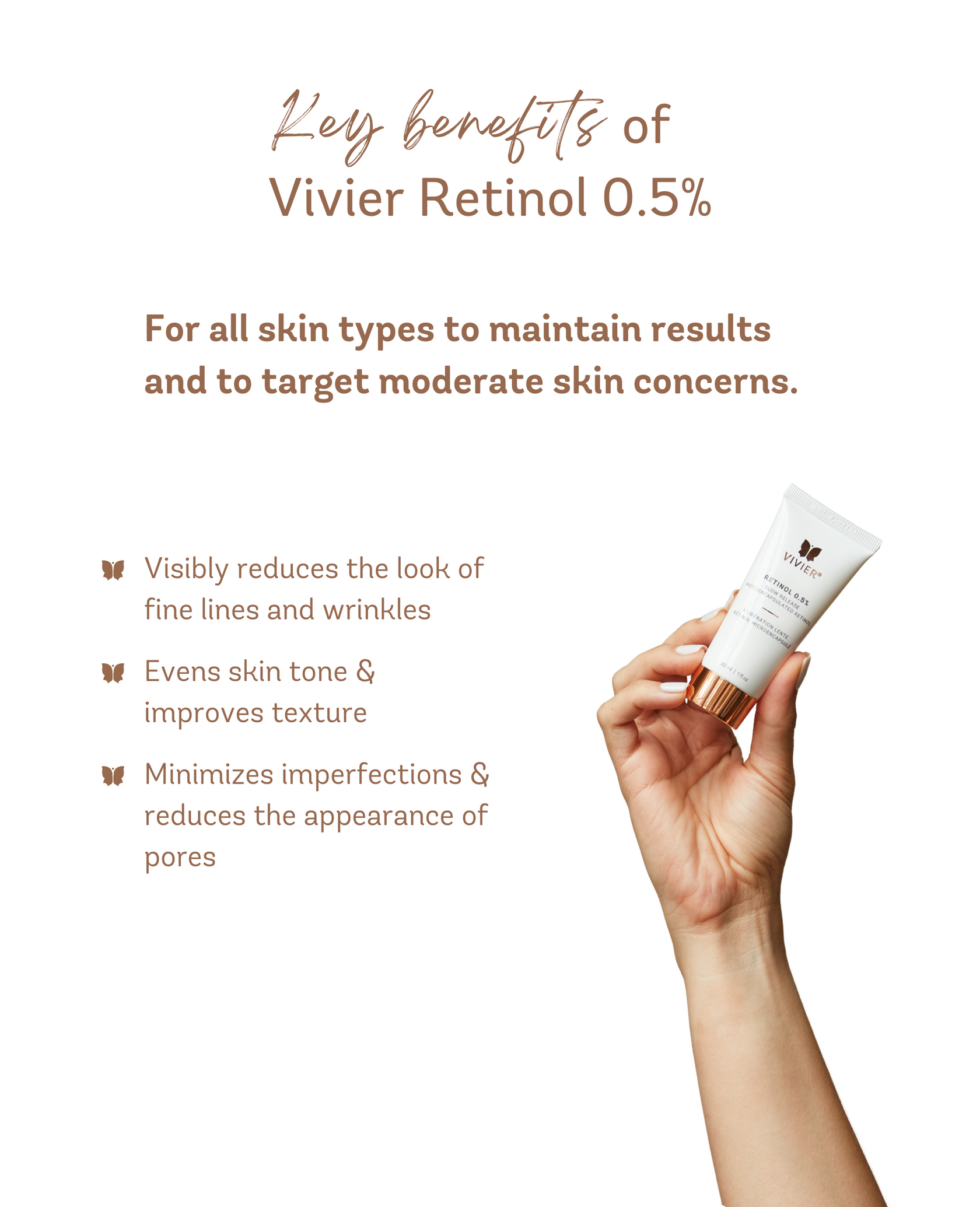 Retinol Cream - Vivier Retinol 0.5% - Vivier Skin – Vivier Pharma USA